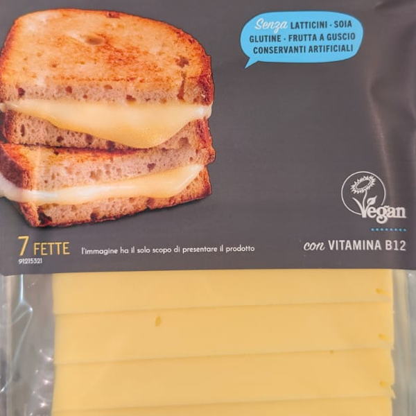 Formaggio a fette per toast